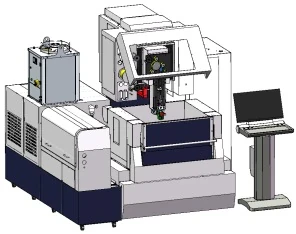 Прецизионный электроэрозионный проволочно-вырезной станок с латунной проволокой BS430