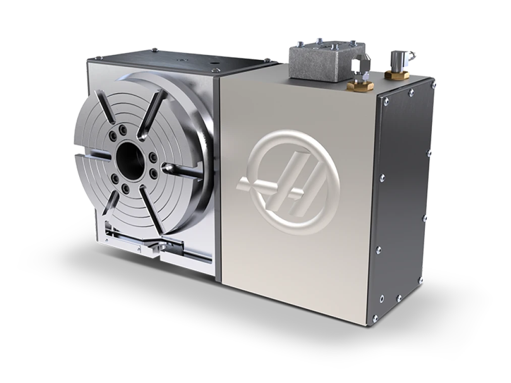 Поворотный стол с сервоприводом и пневмотормозом, диаметр планшайбы 210 мм