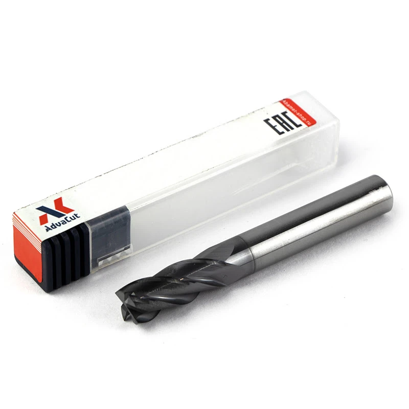 Фреза концевая твердосплавная APL100-SQCM4-080-020-000, ØD 8 мм