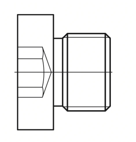 Заглушка наружная для цангового патрона VDI E3, E4