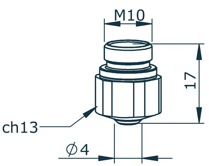 Сопло одинарное Ø2.5 (Bystronic 3-04274 K25)