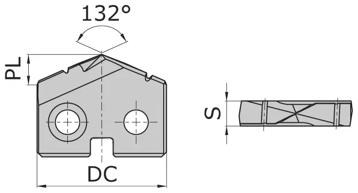 Пластина для сверла MCMG0225T3-SPPM-CP2025