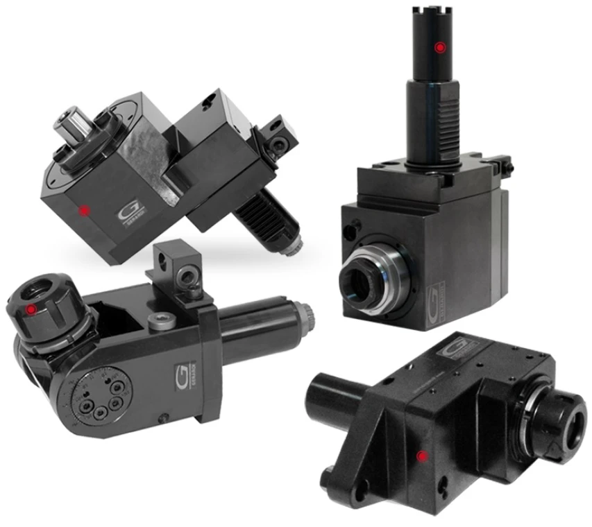 Приводной осевой блок DIN 5480-VDI-40 ER-32 RPM=6000 1:1 H=115 внешн. СОЖ