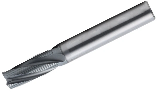 Фреза концевая твердосплавная APL124-CCCM4-100-025-030, с фаской при вершине, ØD 10 мм