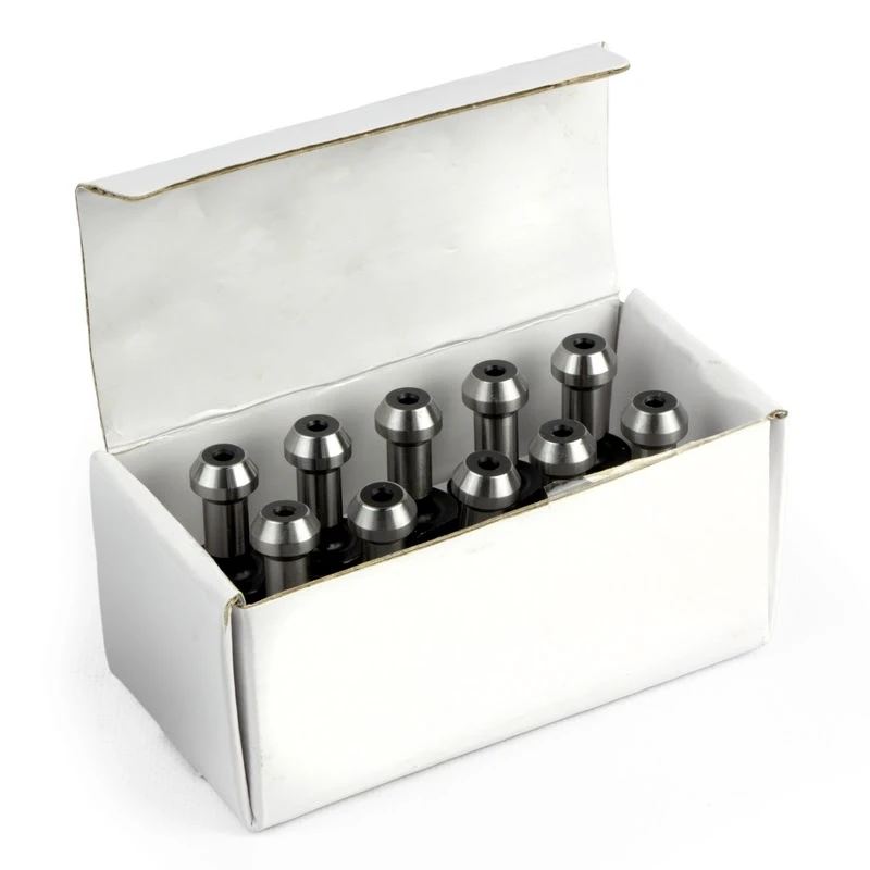 Болт тяговый (штревель) с отверстием, без кольца, 45°, BT40, MAS403/BT (10 шт.)