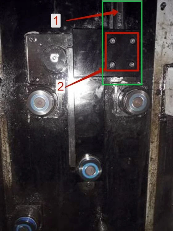 Направляющая ролика натяжения с танкеткой BQ