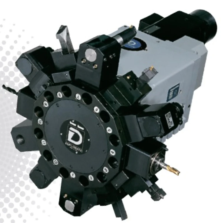 Револьверная головка Duplomatic D1-12-360-50/30-A1L1 крепление резцедержателей DIN 69880-VDI 50, привод вращения инструмента DIN 5480-W24x1.25x30x18
