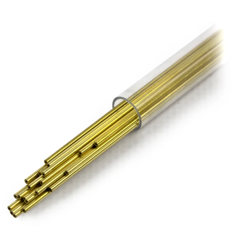 Латунный одноканальный электрод 1.2x400 мм