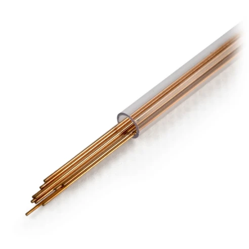 Медный одноканальный электрод 0.5x400 мм