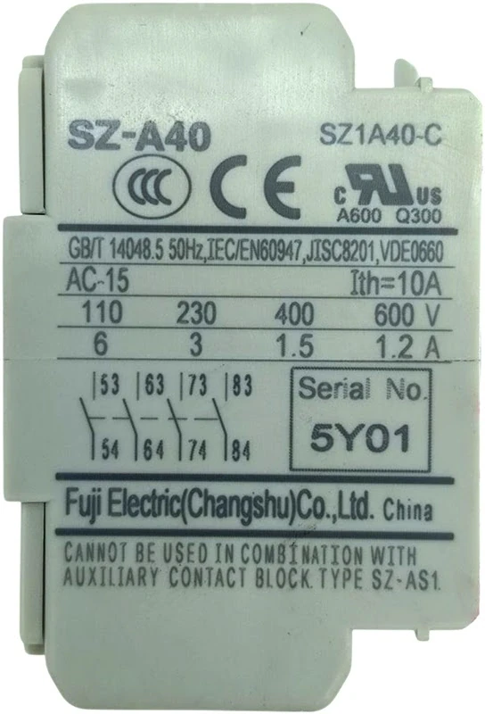 Дополнительный контакт SZ-A40 NO