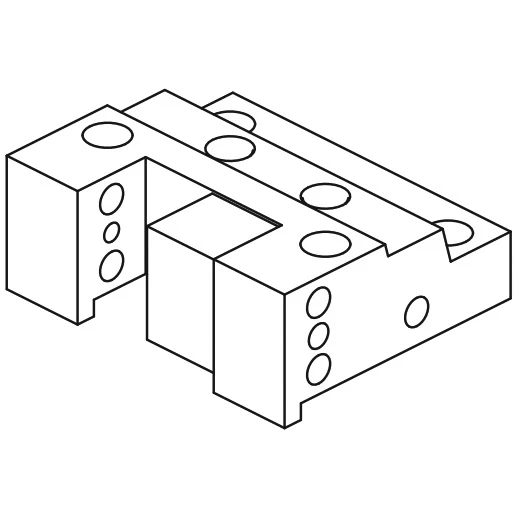 Держатель радиальных резцов 25х25 мм, BOT20 OKUMA, HAAS, H=35 мм