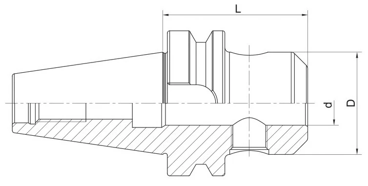 Патрон AdvaCut Weldon BBT40, отверстие ø18мм, L=63мм; MAS403/BT; AD; G6,3;