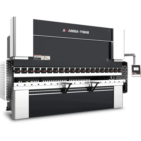 Серво-гидравлический листогибочный пресс с ЧПУ AMBA-11040, 4000 мм, 110 тонн