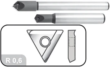 Пластина OSG HY-PRO-CARB NK2020 из твердого сплава, треугольник