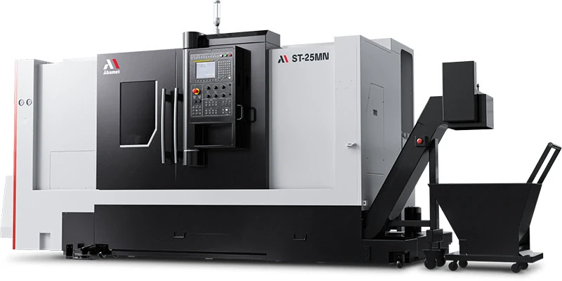 Токарный обрабатывающий центр с ЧПУ по металлу ST-25MN 
