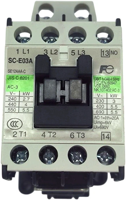 Контактор переменного тока SC-E03A NO