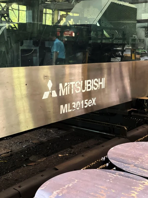Mitsubishi ML3015eX (2012 | бу) - Установка лазерной резки