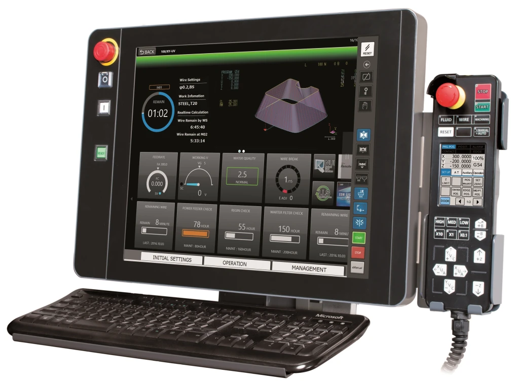 Электроэрозионный проволочно-вырезной станок особо высокой точности MP2400