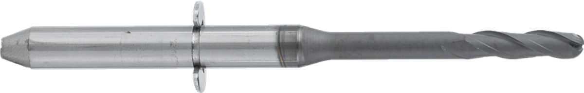 Фреза концевая твердосплавная BTZ01-BNFN3-025-020-125-WL, сферическая, обниженная шейка, ØD 2,5 мм