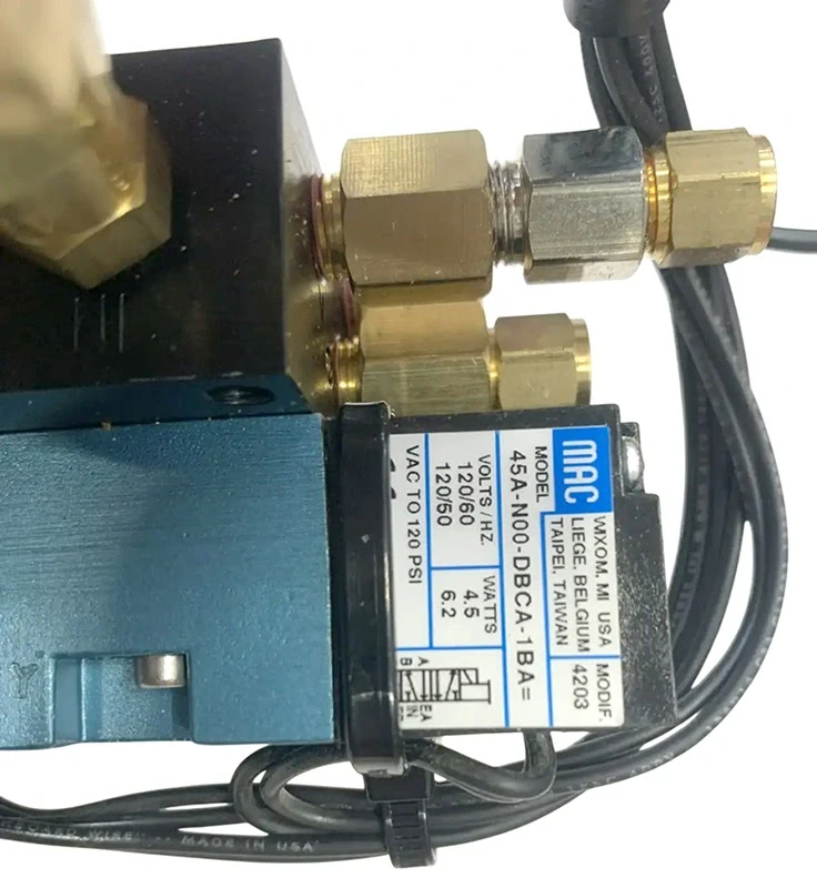 Пневмоблок переключения скоростей редуктора