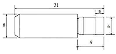 Керамическая направляющая для электрода диаметром 0,6 мм