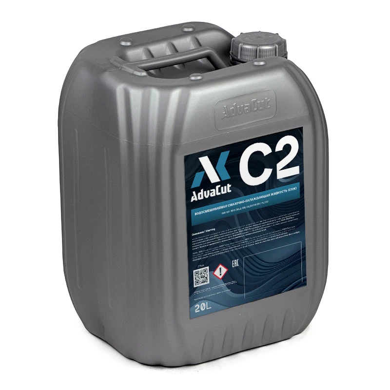 Смазочно-охлаждающая жидкость (СОЖ) AdvaСut С2 для лезвийной обр. и шлифования, 20л. (канистра)