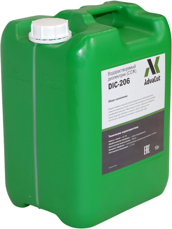 Водорастворимый диэлектрик (СОЖ) DIC-206, 10 л (канистра)