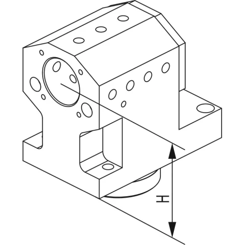 Держатель расточных резцов и корпусных сверл Ø40 мм, BMT68 MAZAK, H=90 мм