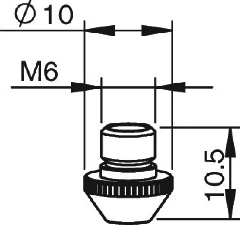 Сопло одинарное Ø1.2 (280552-P0494-854-00012, PT344-0552X)