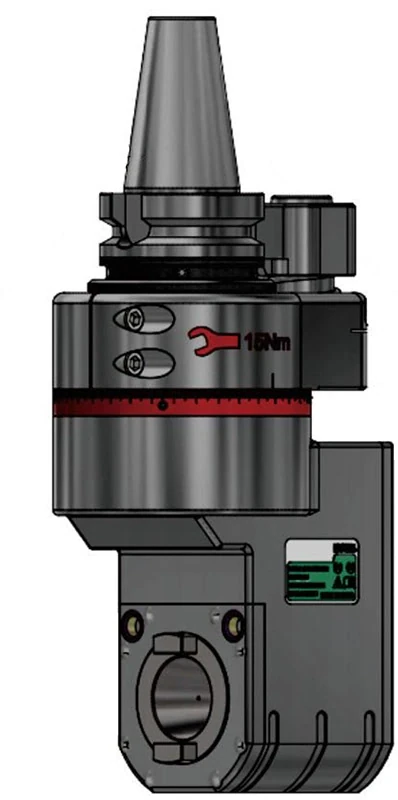 Фрезерная угловая головка под оправки BT30, 4000 об/мин, H=195, BT40 MAS-403/BT