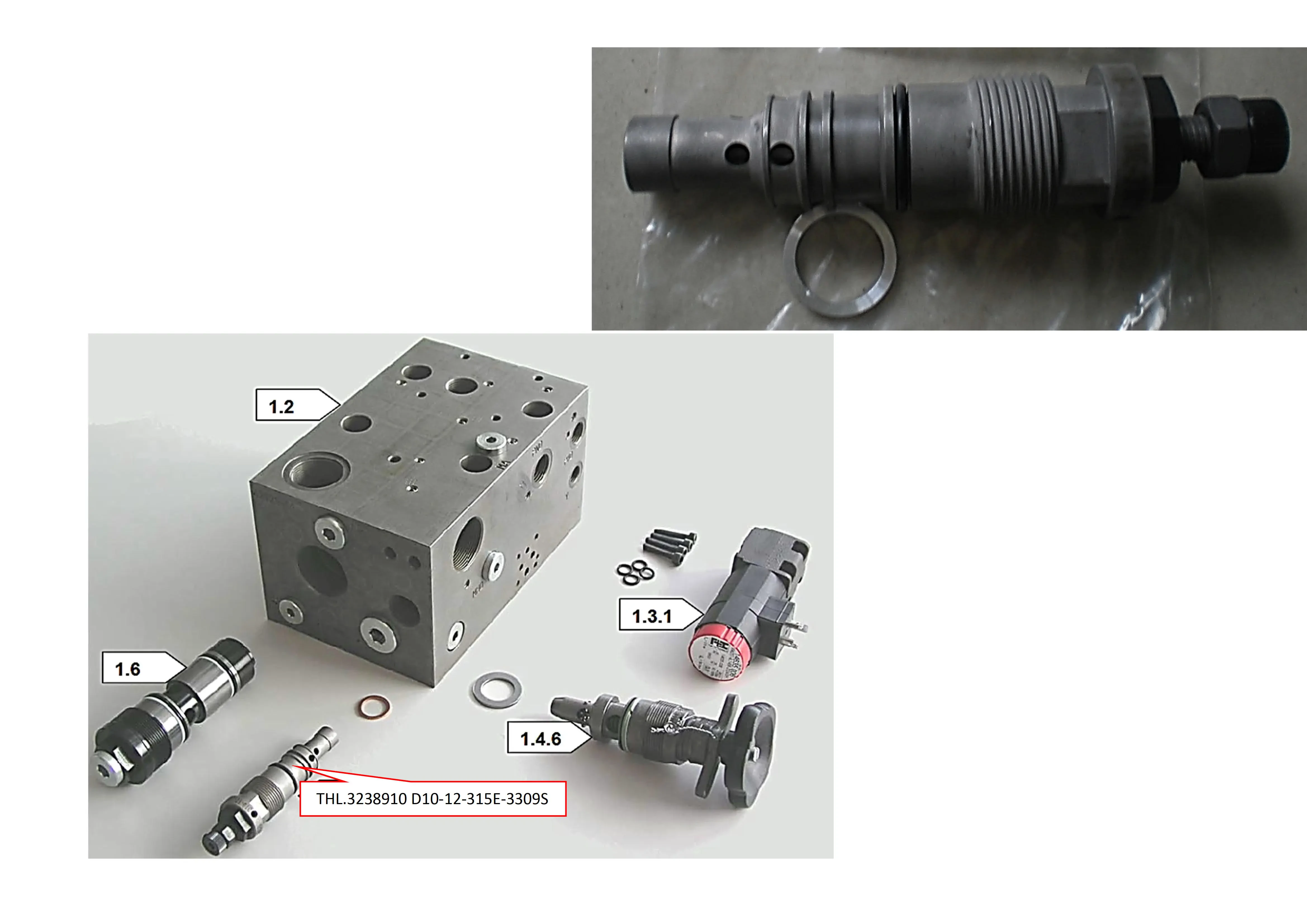 Предохранительный клапан  THL.3238910 D10-12-315E-3309S