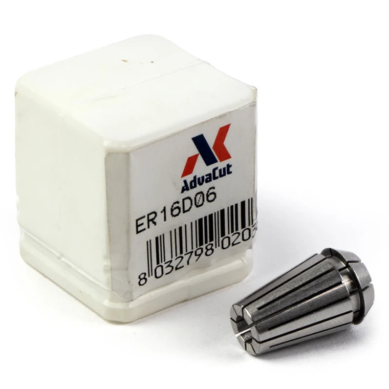 Цанга ER16, ø6 мм, макс. биение 0,01 мм