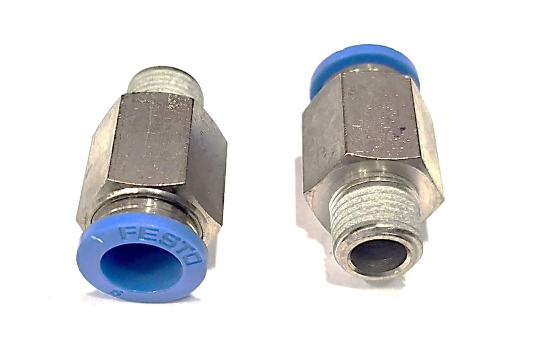 Штуцер резьбовой для соединения пневматических трубопроводов QS-1/8-8-50