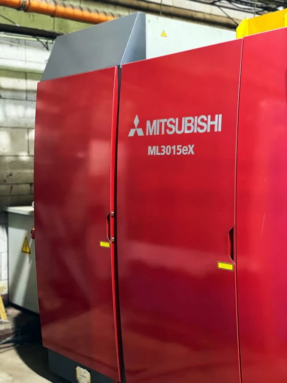 Mitsubishi ML3015eX (2012 | бу) - Установка лазерной резки