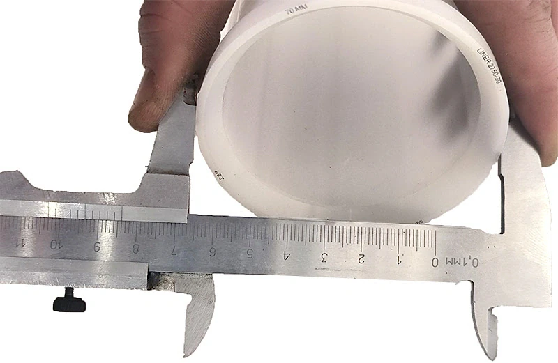 Пластиковая направляющая для податчика прутка (70 мм)