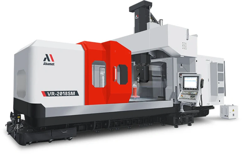 Пятиосевой фрезерный обрабатывающий центр с ЧПУ по металлу VR-2018SM, двухколонный, стол 2300х1600 мм