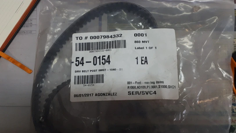 Ремень PCGT 8MGT-1040-21