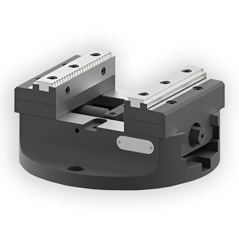Тиски самоцентрирующиеся ø210 мм, ACR1-125 AdvaCut, для поворотного стола, 125x152 мм