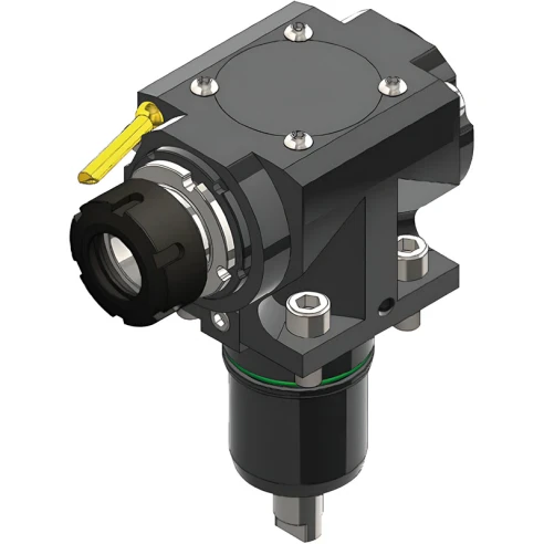 Приводной угловой блок AdvaCUT BMT55, ER-25, T=1:1, RPM=6000, H=55 (NAKAMURA), внеш. СОЖ