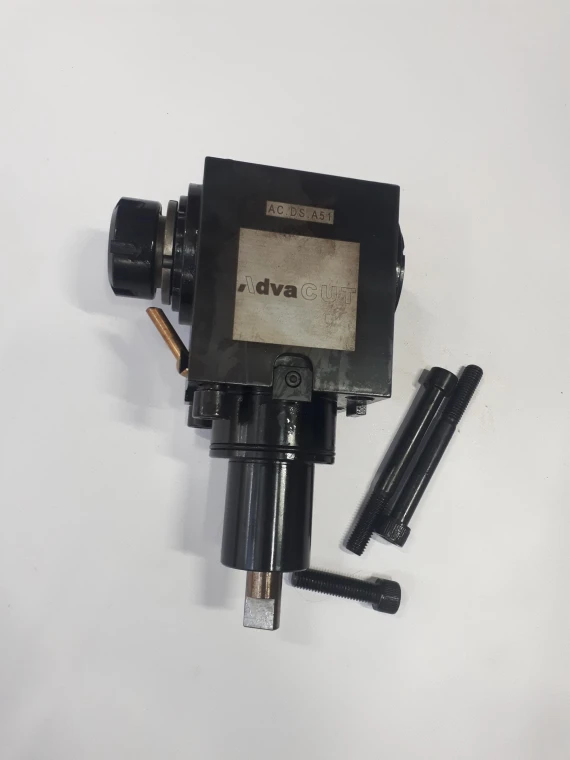 Витринный образец: приводной радиальный блок Gerardi (левый) BMT-65 ER-32 RPM=6000  1 : 1   H=72 внешн. СОЖ