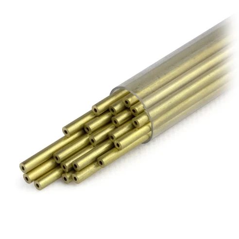 Латунный одноканальный электрод 3.0x400 мм