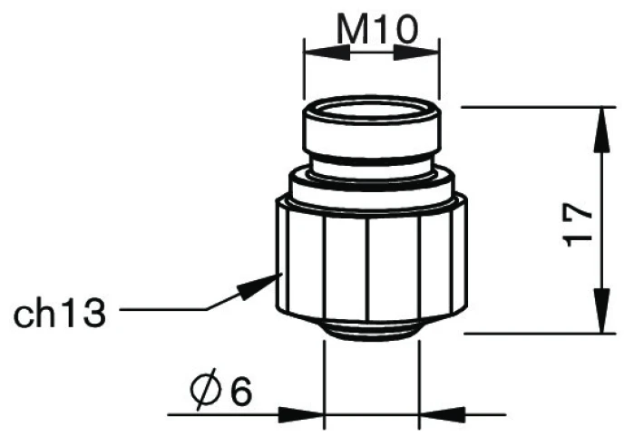 Сопло одинарное Ø2.5 HD (3-03854 HK25, BY310-1915X)