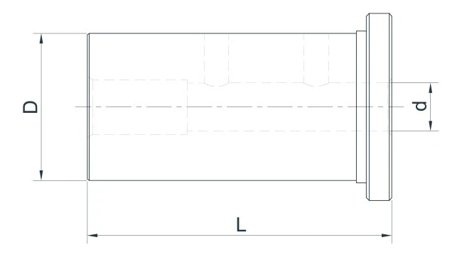 Редукционная втулка с предварительным зажимом для расточных держателей, ø40-ø12, L=71