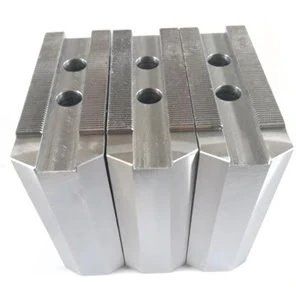 Спец. мягкие заостренные кулачки (3 шт.) для гидравл. патрона 10", 110x40х100 мм, паз 16 мм, МЦ 30 мм, М12, гребенка 1,5x60