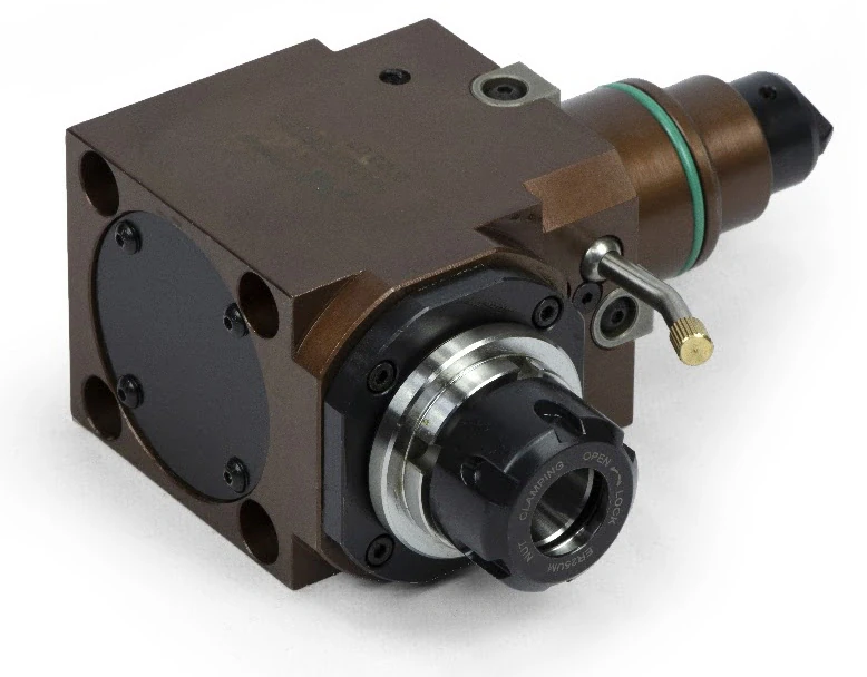 Приводной угловой блок AdvaCUT BMT45, ER25, H=90, T=1:1, RMP=5000, внеш. СОЖ