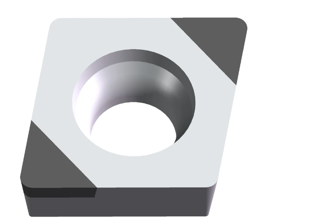 Пластина CBN токарная позитивная CCGW060204-2-BN6015