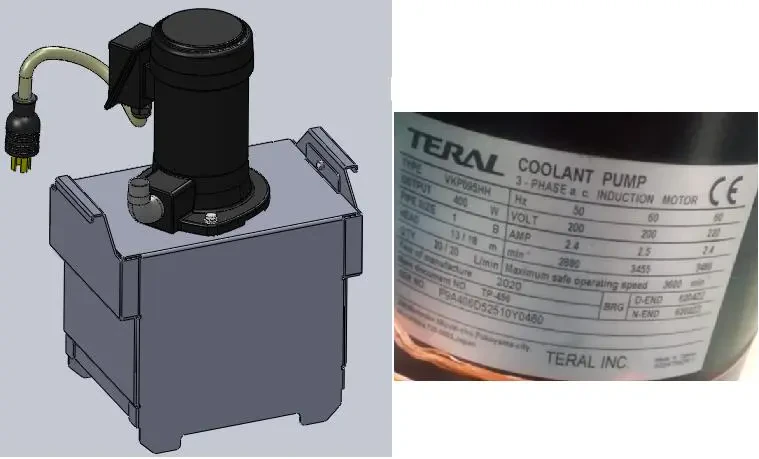 Насос подачи СОЖ 1/2 HP