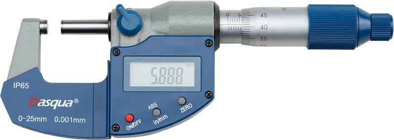 Микрометр цифровой IP65; 125-150мм/5-6"; 0,001мм/0,00005"