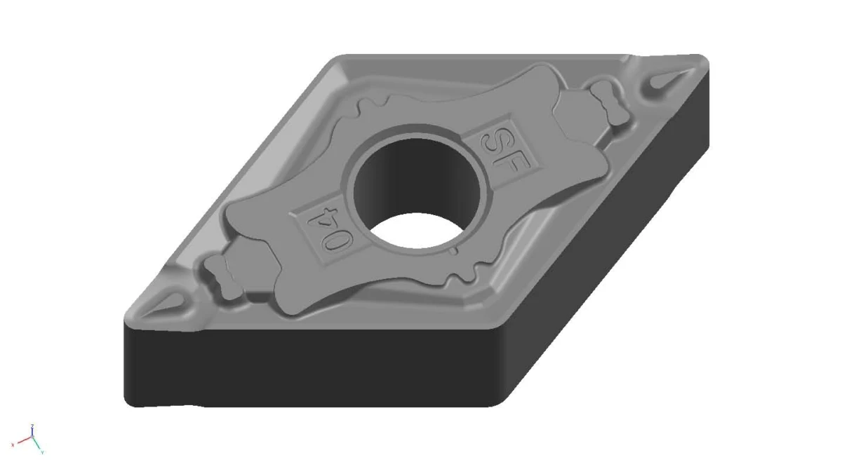 Пластина токарная негативная DNMG150404-SF-CP5015