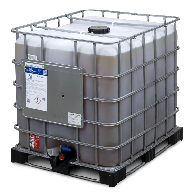 Масло для шлифования инструмента из твёрдого сплава AdvaCut GO2CO,  1000 л. (куб / IBC)